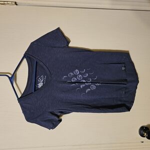 Women's Navy Graphic Tee